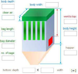 Dust Vent Calculation